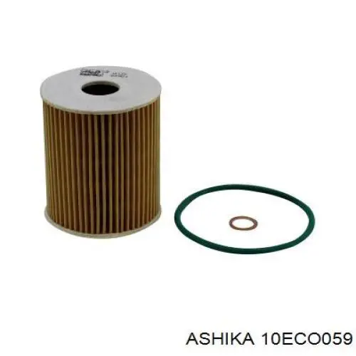 Do koszyka 10ECO059 Ashika Filtr oleju
