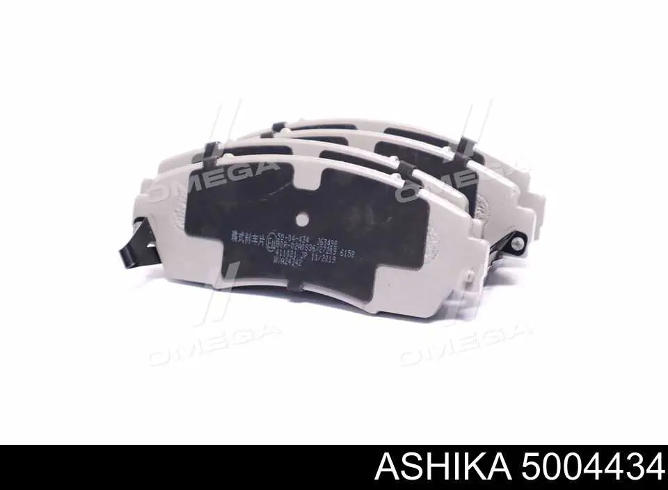 Klocki hamulcowe przednie tarczowe Ashika 5004434 cena, od 25,78 USD