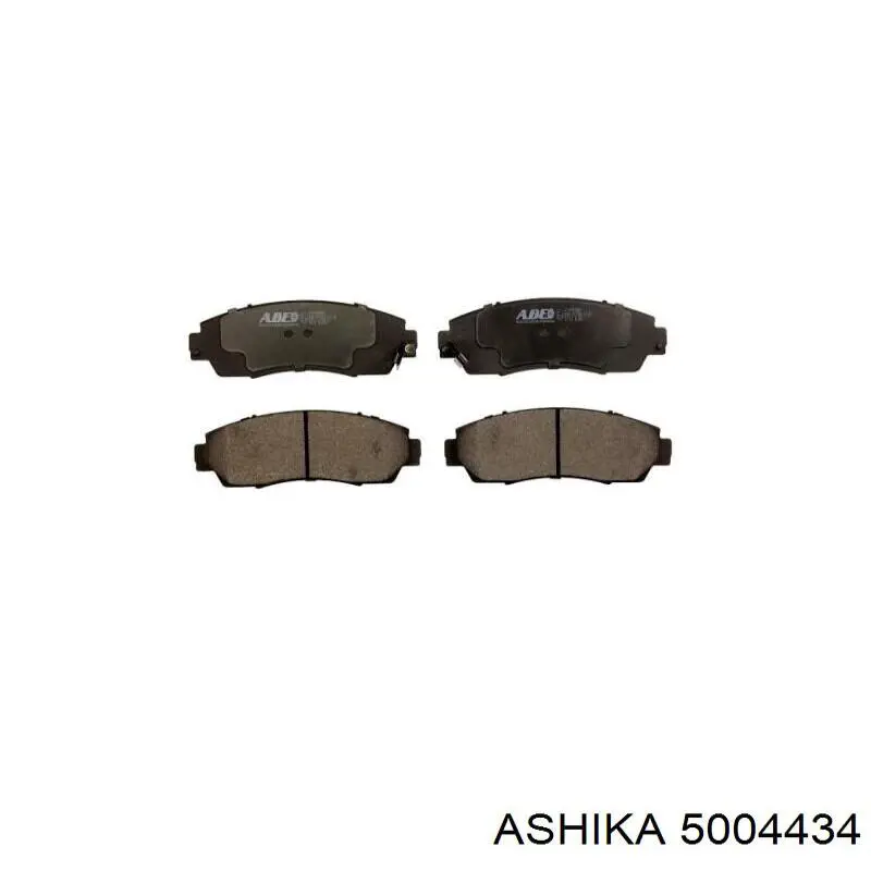 Do koszyka 5004434 Ashika Klocki hamulcowe przednie tarczowe
