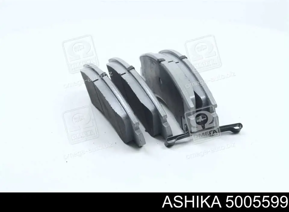 Klocki hamulcowe przednie tarczowe Ashika 5005599 cena, od 25,37 USD