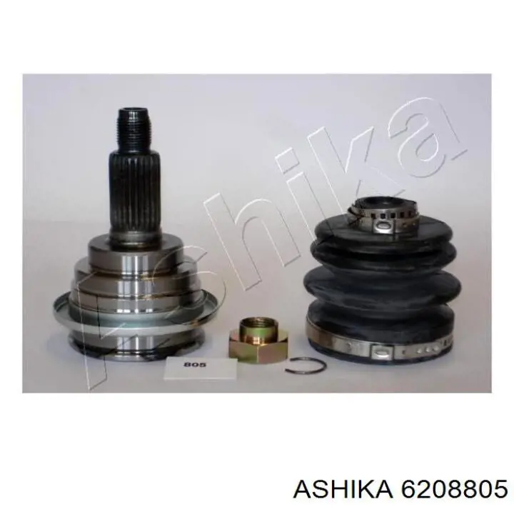 Przegub homokinetyczny przedni zewnętrzny Ashika 6208805 cena, od 48,33 USD