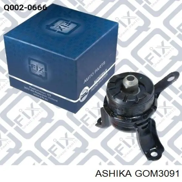GOM3091 Ashika Poduszka (podpora) silnika prawa