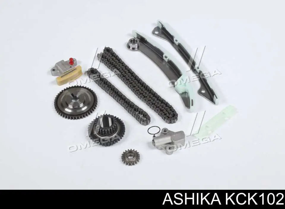 KCK102 Ashika Łańcuch rozrządu, zestaw