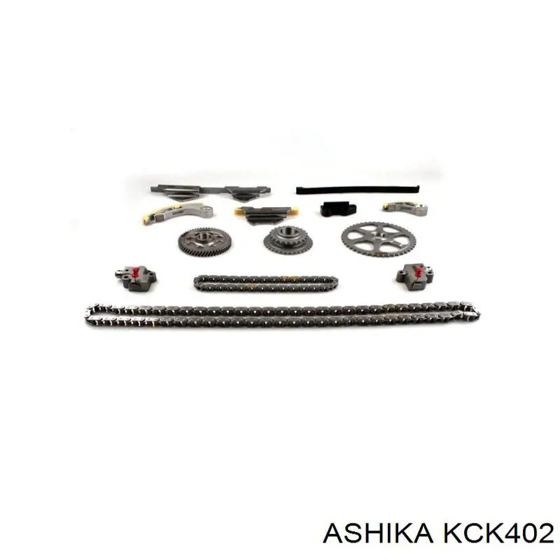 Łańcuch rozrządu, zestaw Ashika KCK402 cena, od 314,00 USD