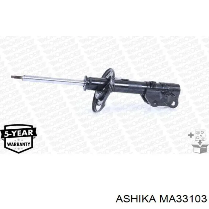 Do koszyka GBFN34700C Mazda Amortyzator przedni prawy