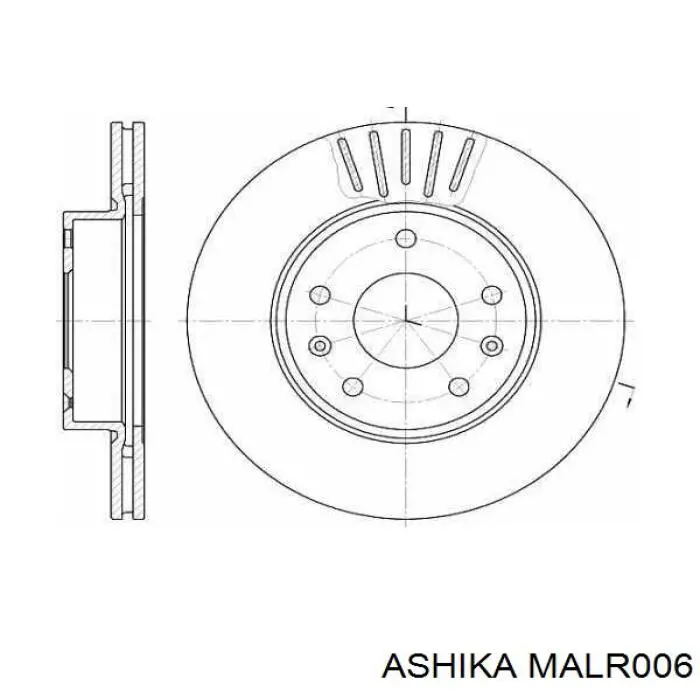 RS310024 Raiso Amortyzator tylny lewy