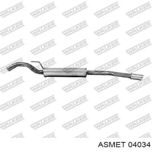 Tłumik, tylna część Starline 4220401 cena, od 79,89 USD