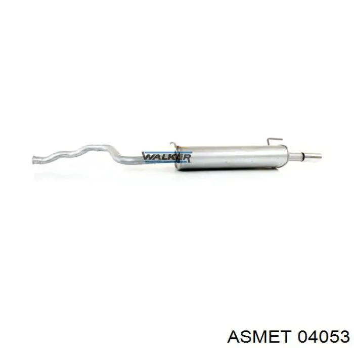 Tłumik, tylna część Audi 80 B4 sedana (8C2) (1991 - 1994) cena, od 89,10 USD