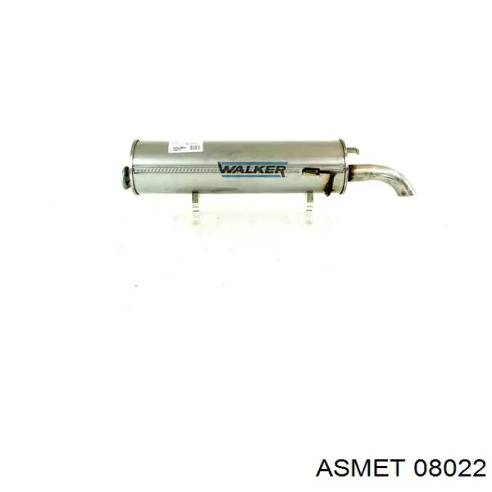 Do koszyka Tłumik, tylna część Peugeot 306  7A