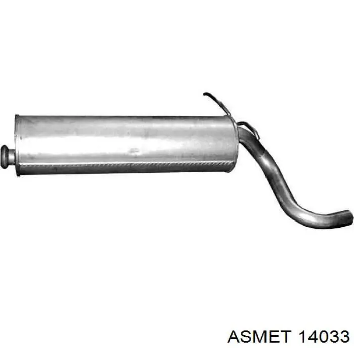 Tłumik, tylna część Nissan/Infiniti 20100BM505 cena, od 102,19 USD