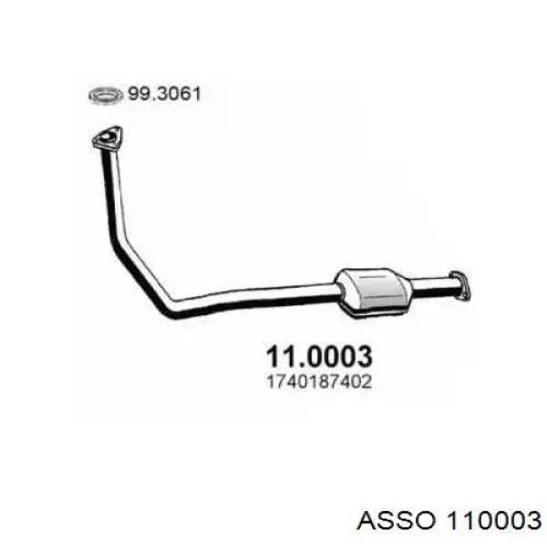 Konwerter-katalizator Daihatsu Terios I SUV (J100, J102, J122) (1997 - 2005) cena, od 171,24 USD