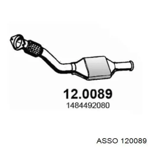 Konwerter-katalizator do Peugeot Expert  224
