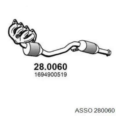 Konwerter-katalizator Mercedes A hatchback (W169) (2004 - 2012) cena, od 919,62 USD