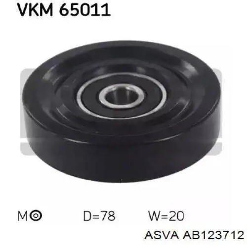 Łożysko alternatora 6301EEC3 SNR
