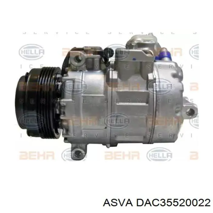 Łożysko sprzęgła sprężarki klimatyzacji KTT01355222 Thermotec