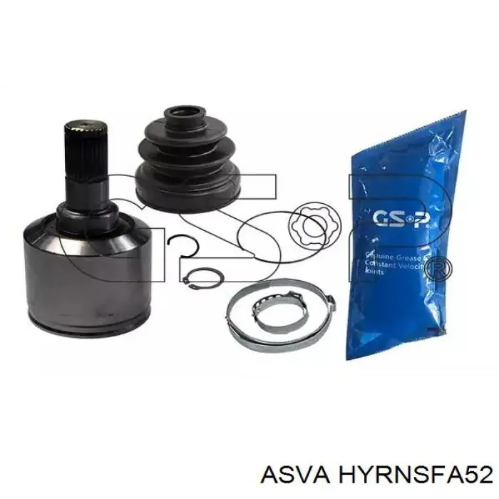 Do koszyka 496000W110 Hyundai/Kia Przegub homokinetyczny zewnętrzny tylny