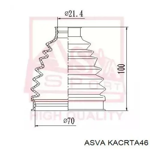 Do koszyka 49591A63A5 Hyundai/Kia Przegub homokinetyczny przedni zewnętrzny