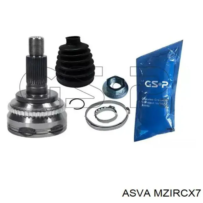 Do koszyka MZIRCX7 Asva Przegub homokinetyczny wewnętrzny przedni prawy