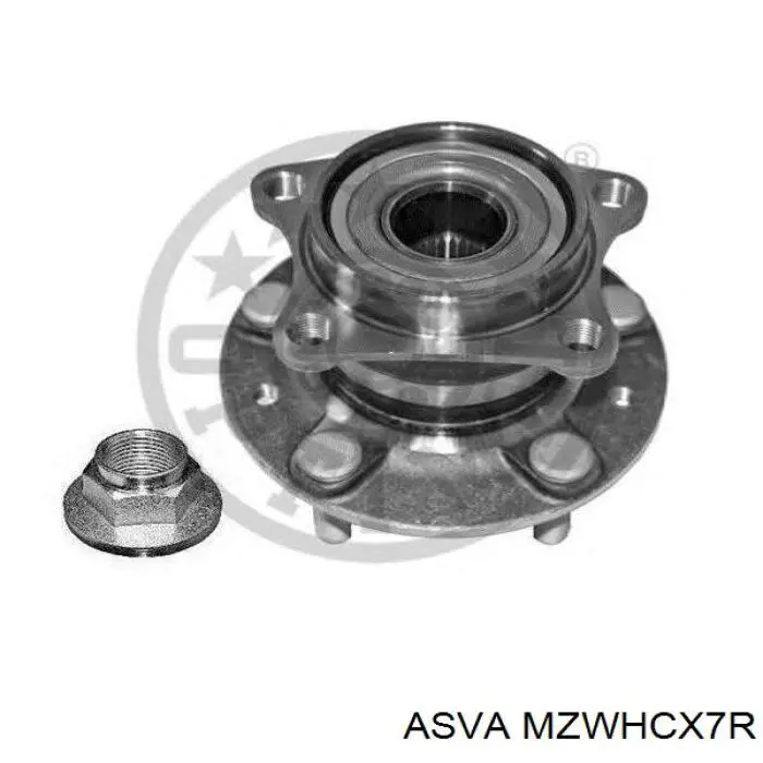 Piasta tylna 3DACF038D5DAM Koyo