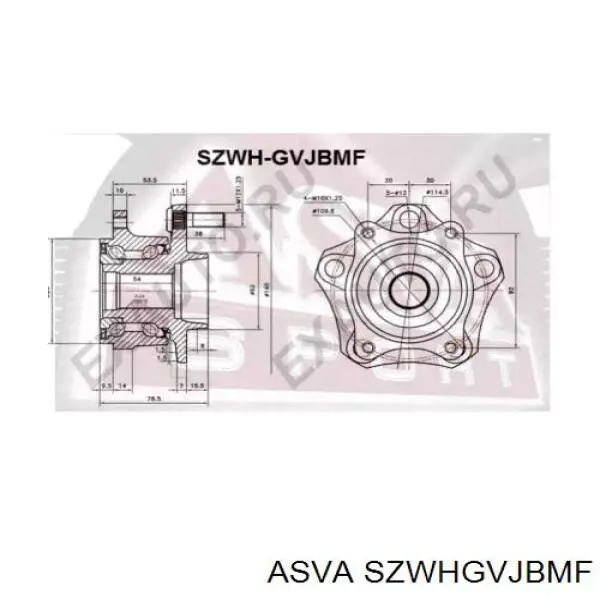 Do koszyka WB90636 Sato Tech Piasta przednia
