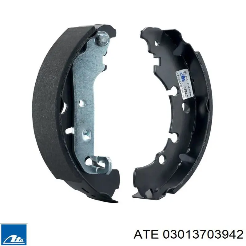 Klocki hamulcowe tylne bębnowe ATE 03013703942 cena, od 25,38 USD