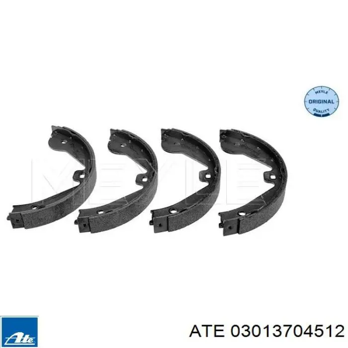 Klocki hamulca ręcznego ATE 03013704512 cena, od 29,33 USD