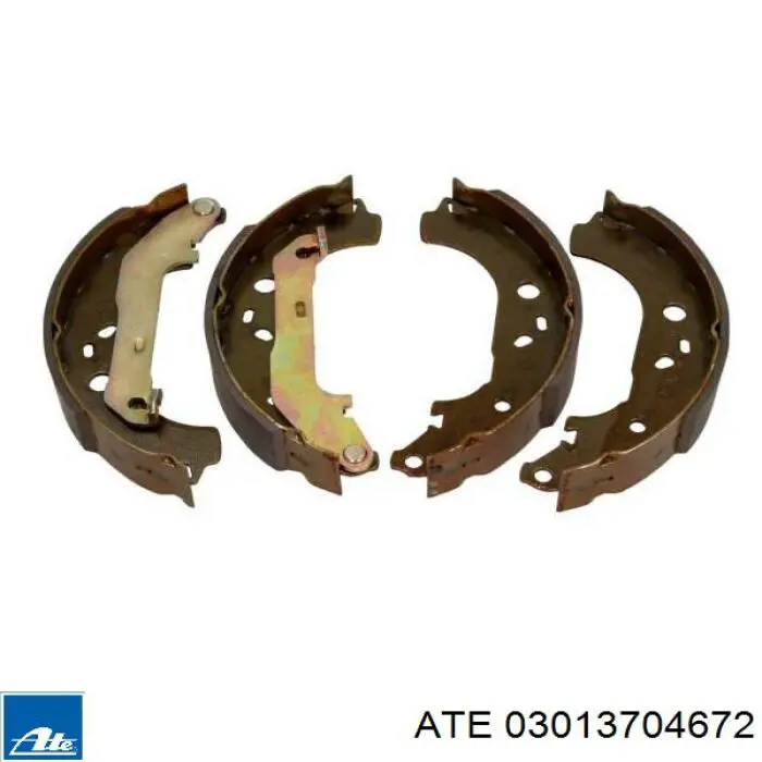 Klocki hamulcowe tylne bębnowe ATE 03013704672 cena, od 30,22 USD