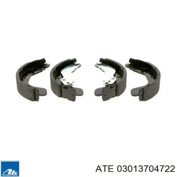 Klocki hamulcowe tylne bębnowe ATE 03013704722 cena, od 22,94 USD