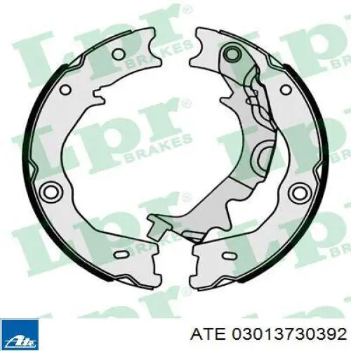 Klocki hamulca ręcznego ABS 9319 cena, od 46,52 USD