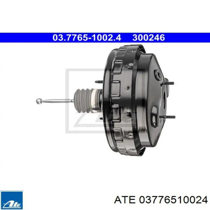 Wzmacniacz próżniowy hamulców ATE 03776510024 cena, od 103,86 USD