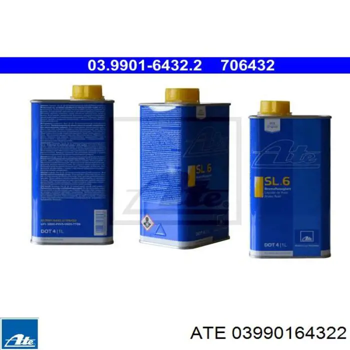 03990164322 ATE Płyn hamulcowy