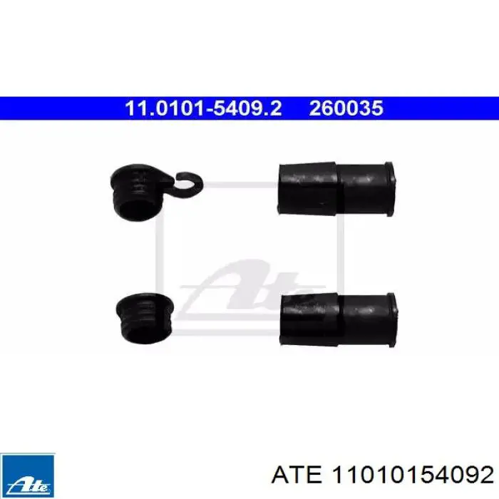 Zestaw naprawczy zacisku hamulcowego przedniego ATE 11010154092 cena, od 8,47 USD