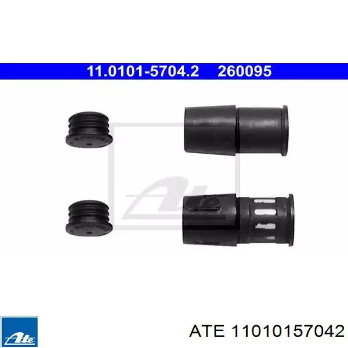 Zestaw naprawczy zacisku hamulcowego przedniego ATE 11010157042 cena, od 19,97 USD