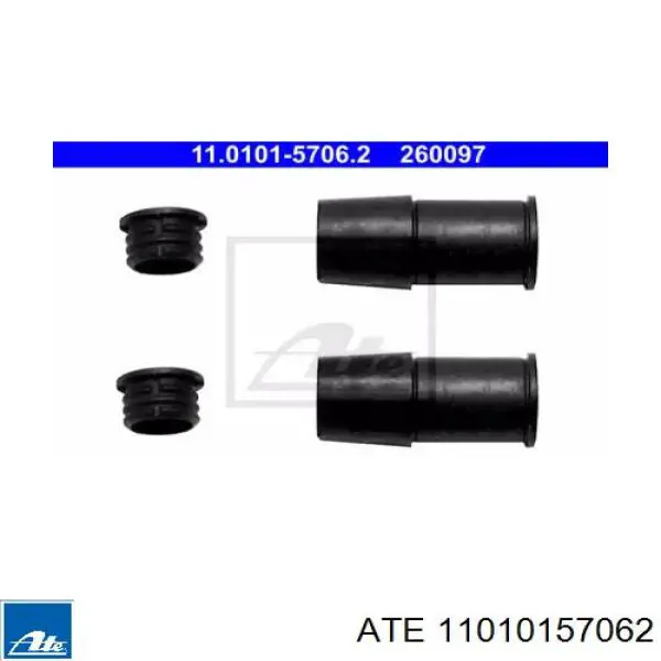 Do koszyka 11010157062 ATE Zestaw naprawczy zacisku hamulcowego przedniego