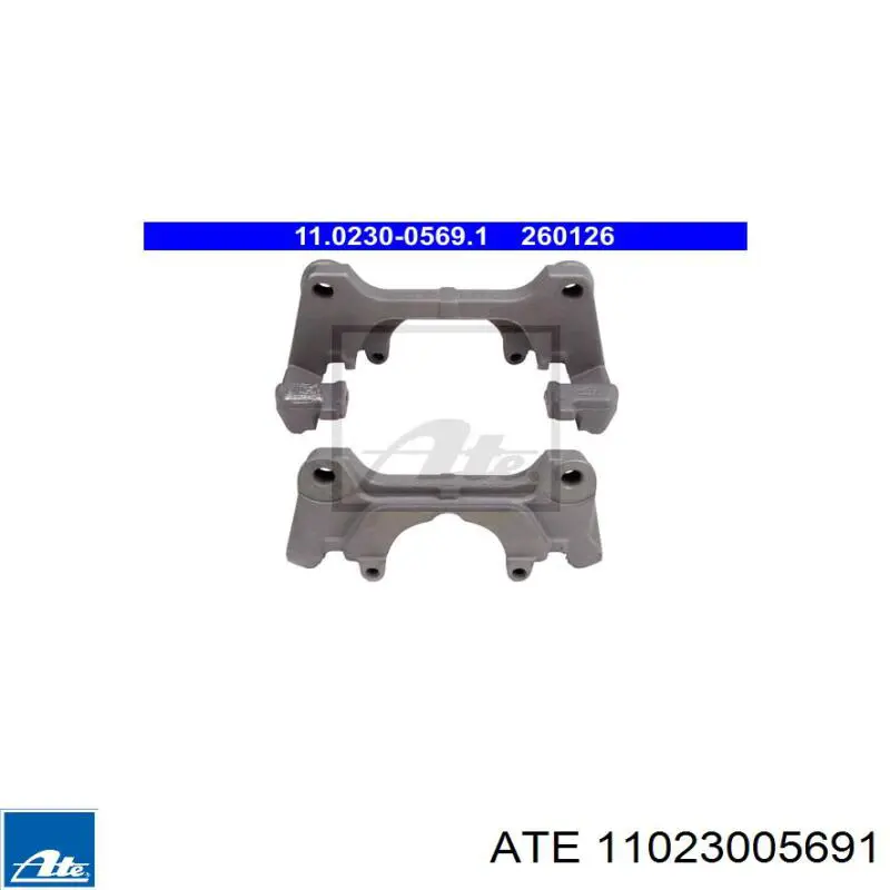 Jarzmo zacisku hamulcowego przedniego Audi A4 B6 sedana (8E2) (2000 - 2005) cena, od 40,15 USD