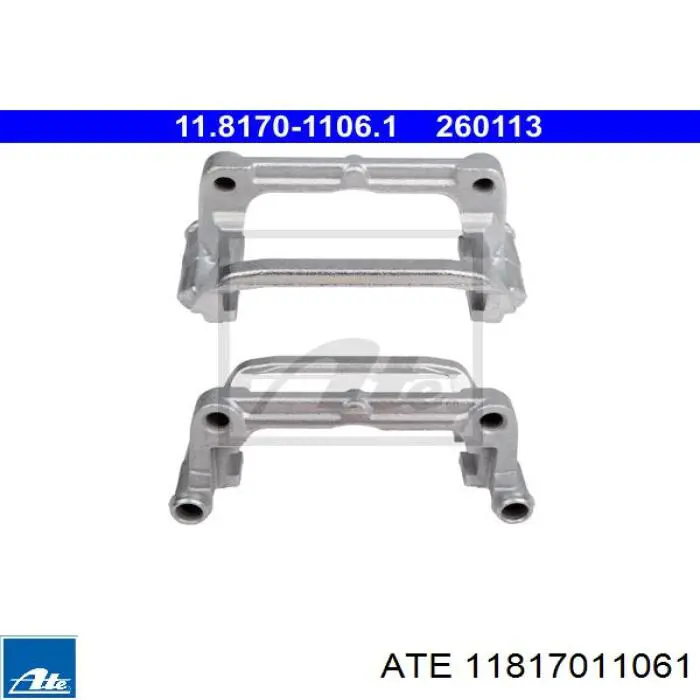 Jarzmo zacisku hamulcowego tylnego ATE 11817011061 cena, od 9,14 USD