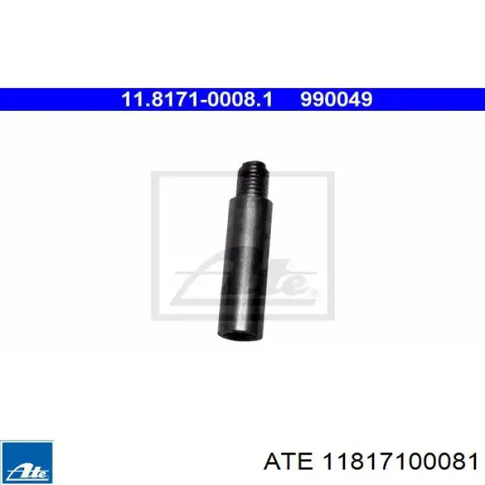 Prowadnica zacisku przedniego ATE 11817100081 cena, od 5,23 USD