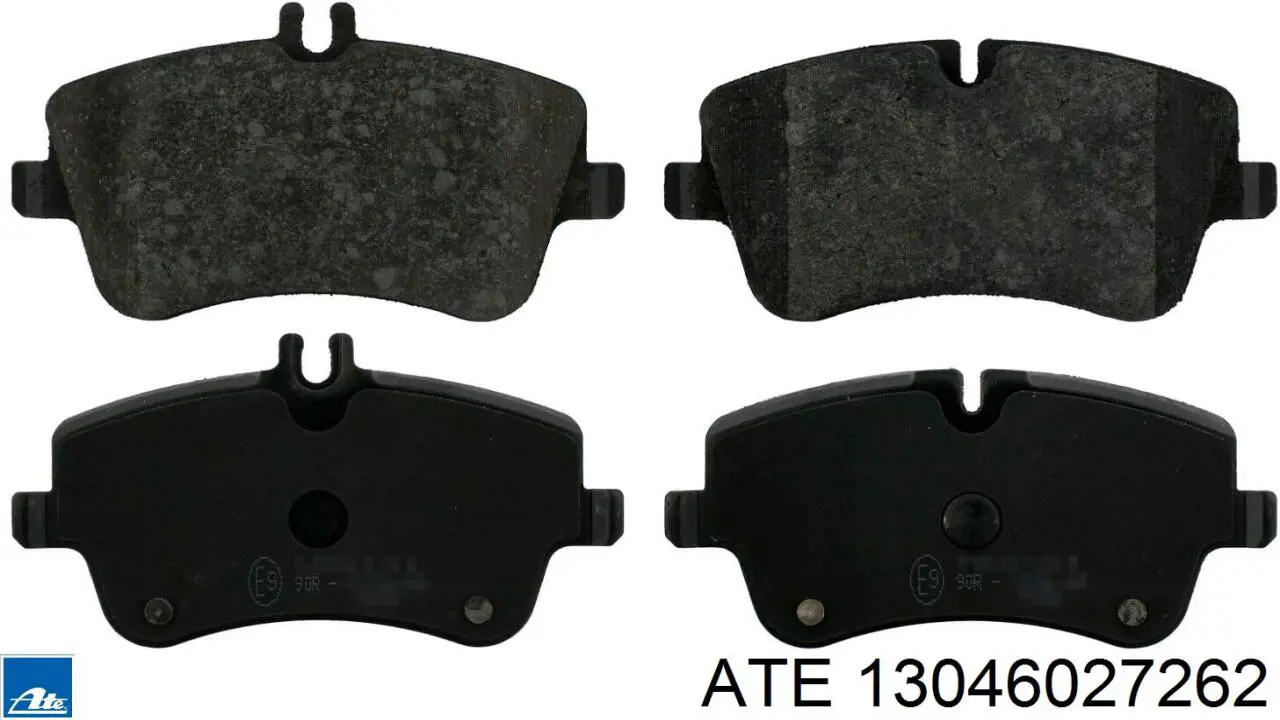 Klocki hamulcowe przednie tarczowe ATE 13046027262 cena, od 25,93 USD