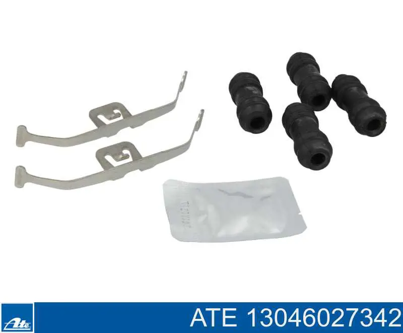 13046027342 ATE Klocki hamulcowe przednie tarczowe
