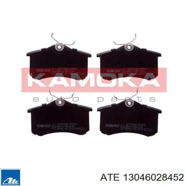 Do koszyka 13046028452 ATE Okładziny (klocki) do hamulców tarczowych tylne