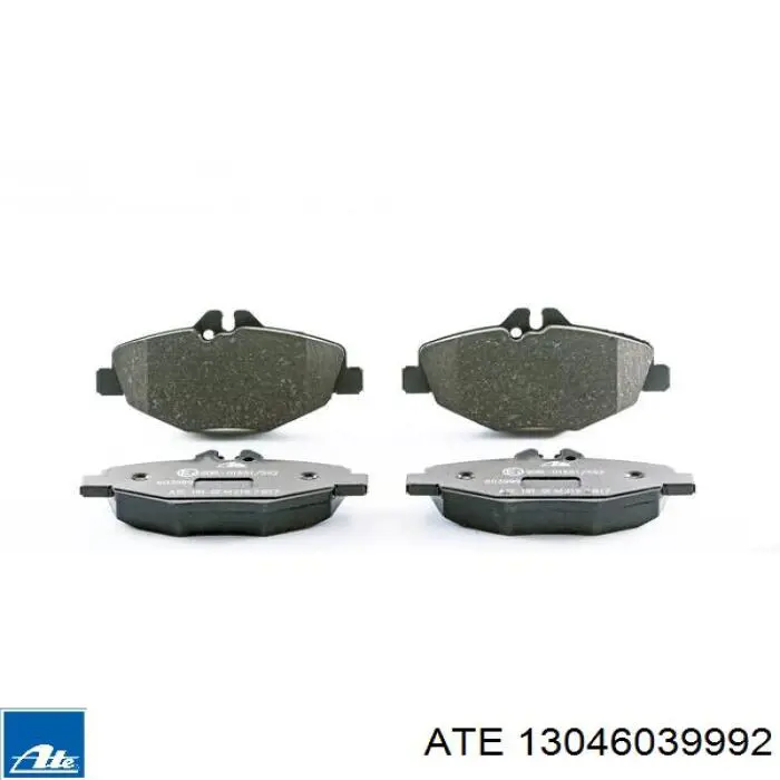 Klocki hamulcowe przednie tarczowe ATE 13046039992 cena, od 31,61 USD