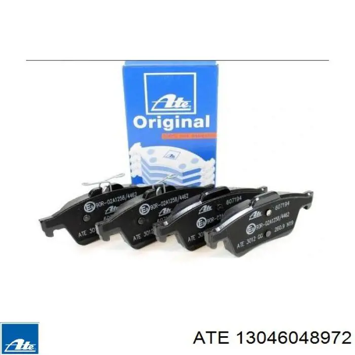 Klocki hamulcowe przednie tarczowe ATE 13046048972 cena, od 56,23 USD