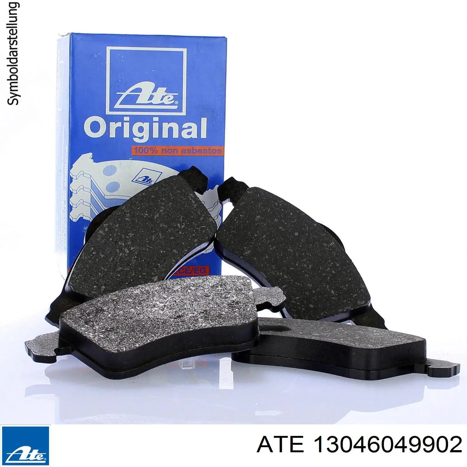 Do koszyka 13046049902 ATE Klocki hamulcowe przednie tarczowe