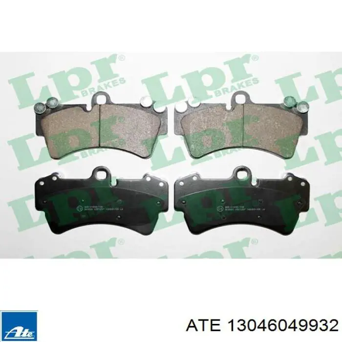 Klocki hamulcowe przednie tarczowe ATE 13046049932 cena, od 44,84 USD