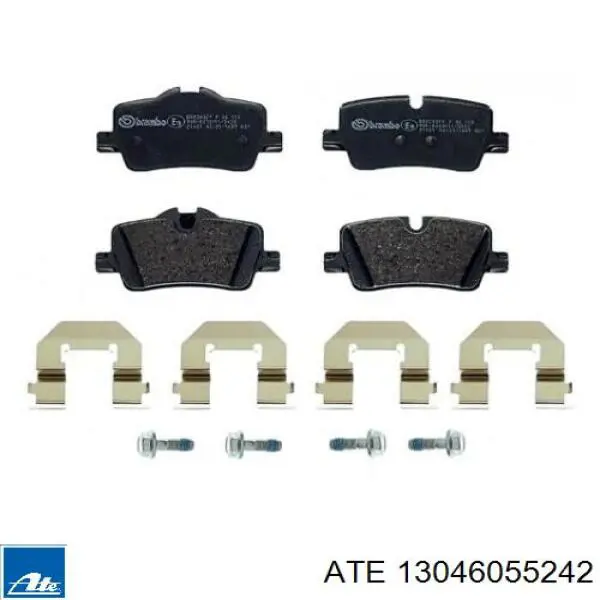 34206888825 BMW Okładziny (klocki) do hamulców tarczowych tylne