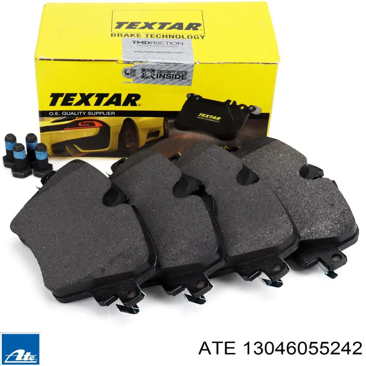 Okładziny (klocki) do hamulców tarczowych tylne ATE 13046055242 cena, od 122,13 USD