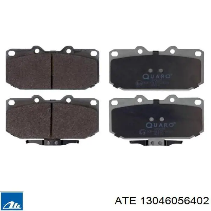 Klocki hamulcowe przednie tarczowe ATE 13046056402 cena, od 28,69 USD