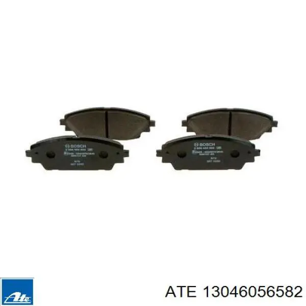Klocki hamulcowe przednie tarczowe ATE 13046056582 cena, od 27,00 USD