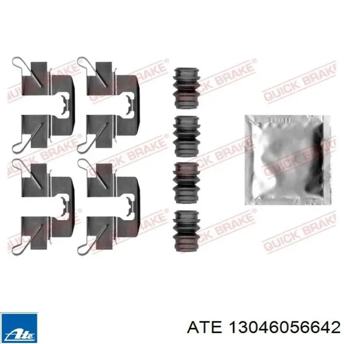 Okładziny (klocki) do hamulców tarczowych tylne ATE 13046056642 cena, od 24,04 USD