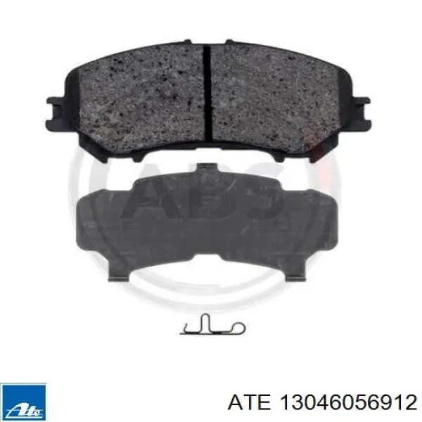 Klocki hamulcowe przednie tarczowe ATE 13046056912 cena, od 26,82 USD